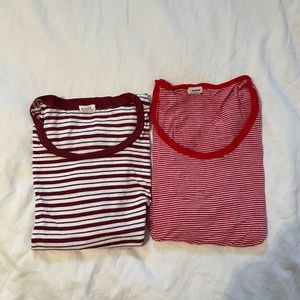 Set of two Garage tops